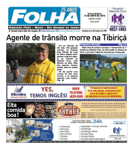 Edi&ccedil;&atilde;o: 1881 De - Folha Ribeir&atilde;o Pires