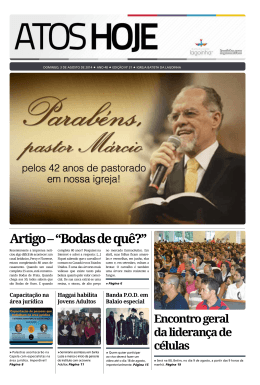 Jornal Atos Hoje Edi&ccedil;&atilde;o 31