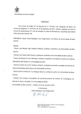 DESPACHO Nos termos do artigo 34&deg; do Decreto