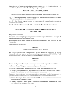 - 1 - Fa&ccedil;o saber que o Congresso Nacional aprovou, nos termos do
