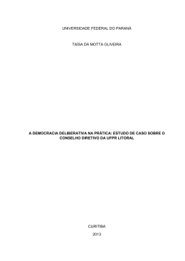texto completo - Setor de Ci&ecirc;ncias Humanas