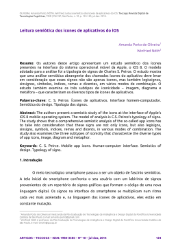 Leitura semi&oacute;tica dos &iacute;cones de aplicativos do iOS - PUC-SP