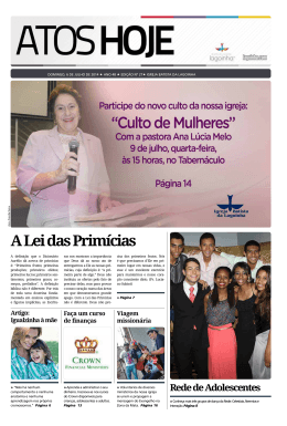 Jornal Atos Hoje Edi&ccedil;&atilde;o 27