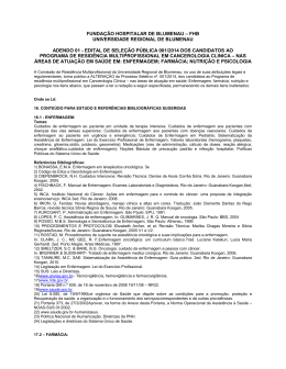 edital de sele&ccedil;&atilde;o p&uacute;blica 001/2014