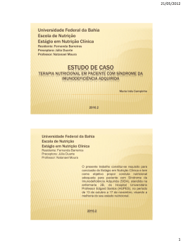 Estudo de Caso