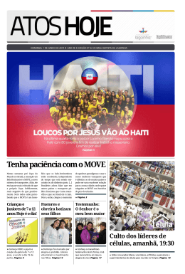 Jornal Atos Hoje Edi&ccedil;&atilde;o 22