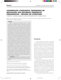 revis&atilde;o de literatura