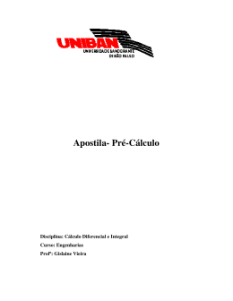 Apostila-Pr&eacute; C&aacute;lculo.