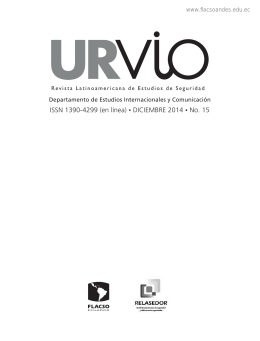 ISSN 1390-4299 (en l&iacute;nea) &middot; DICIEMBRE 2014 &middot; No. 15