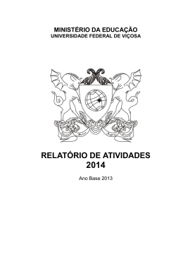 Edi&ccedil;&atilde;o 2014 (Base de dados 2013) - PPO