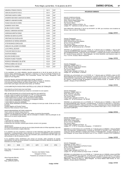 di&aacute;rio oficial