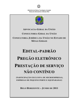 edital -padr&atilde;o preg&atilde;o eletr&ocirc;nico presta&ccedil;&atilde;o de servi&ccedil;o n&atilde;o cont&iacute;nuo