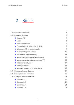 2 &ndash; Sinais