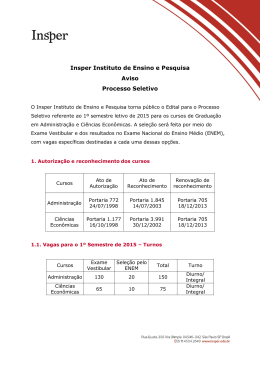 Edital - Insper