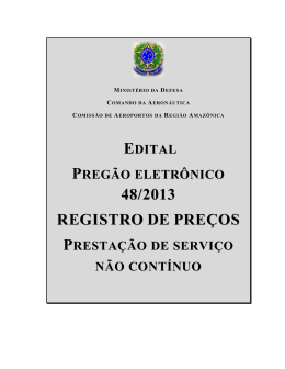 48/2013 REGISTRO DE PRE&Ccedil;OS
