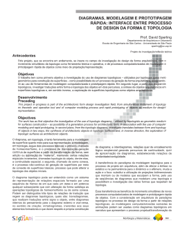 DIAGRAMAS, MODELAGEM E PROTOTIPAGEM R&Aacute;PIDA
