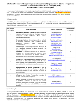 Vers&atilde;o em PDF - EESC - Universidade de S&atilde;o Paulo