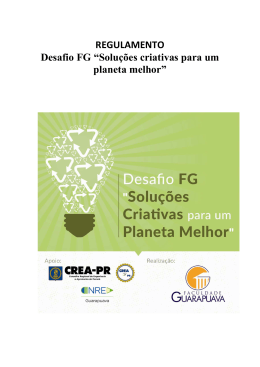 Desafio FG - Faculdade Guarapuava