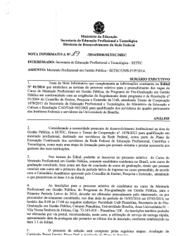 Mestrado Profissional em Gestão Pública