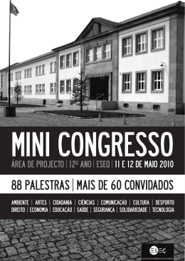 88 PALESTRAS | MAIS DE 60 CONVIDADOS