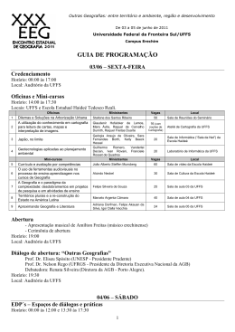 Guia de Programa&ccedil;&atilde;o do XXX EEG