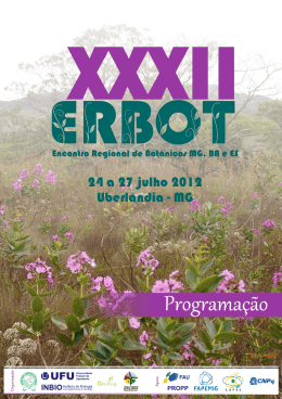Acesse a programa&ccedil;&atilde;o em PDF - XXXII Encontro Regional de