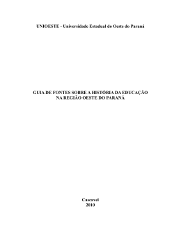 guia de fontes