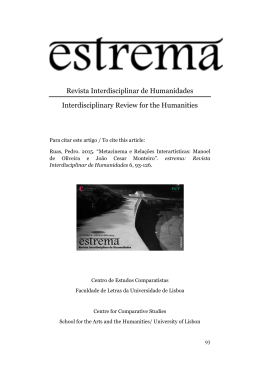 Revista Interdisciplinar de Humanidades Interdisciplinary