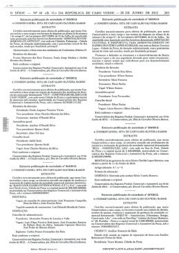 || S&Eacute;RIE _ Ne 44 &laquo;13. 0.&raquo; DA REP&Uacute;BLICA DE