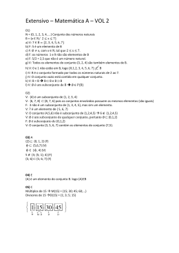 Extensivo &ndash; Matem&aacute;tica A &ndash; VOL 2