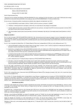 PARA: SGE MEMO/CVM/SEP/GEA
