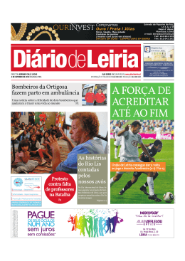 a for&ccedil;a de acreditar at&eacute; ao fim - Projecto Lis Velho Rio Con`Vida