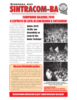 Jornal 488 - SINTRACOM-BA