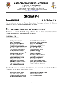 circular nº circular nº 4 - Associação de Futebol de Coimbra
