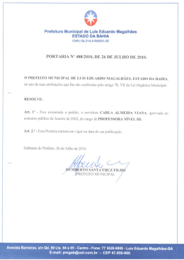 ESTADO DA BAHIA CNPJ 04.214.419l0001