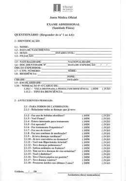 Sanidade F&iacute;sica