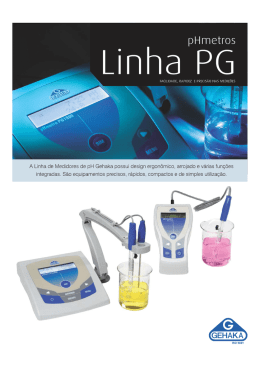 pHmetros - Labstore - Equipamentos para laboratório LTDA