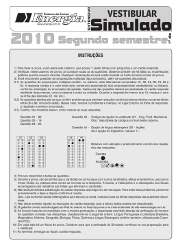 1&ordm; dia - Sistema de Ensino Energia
