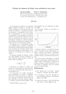 2008ST3 - Computação CientíficaP-IC Cálculo do número de Euler