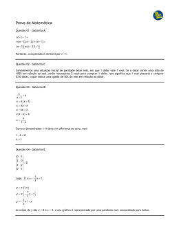 Resolução UFRGS 2003 Matemática