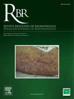 May/June - Sociedade Brasileira de Reumatologia