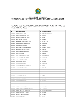 ministério da saúde secretaria de gestão do trabalho e da educação