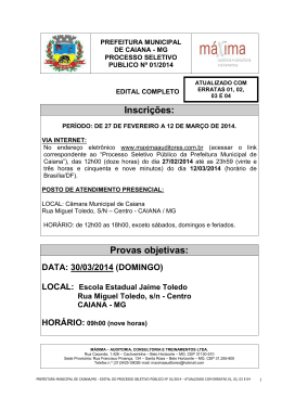 Edital Completo - M&aacute;xima auditoria