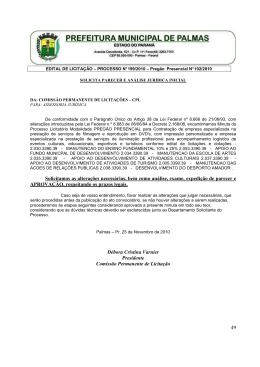 49 Solicitamos as altera&ccedil;&otilde;es necess&aacute;rias, bem como an&aacute;lise
