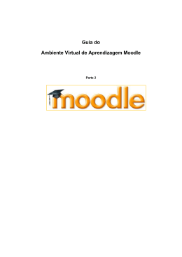 Guia do Ambiente Virtual de Aprendizagem Moodle