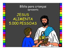 Jesus alimenta 5.000 pessoas