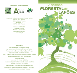 VI Semana Florestal de Lafões: Oliveira de Frades