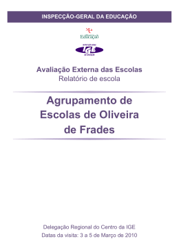 Agrupamento de Escolas de Oliveira de Frades