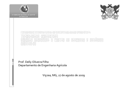 Prof. Delly Oliveira Filho Departamento de