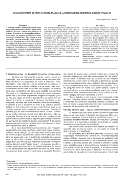 412 AS V&Aacute;RIAS FORMAS DE AMAR EO NOSSO